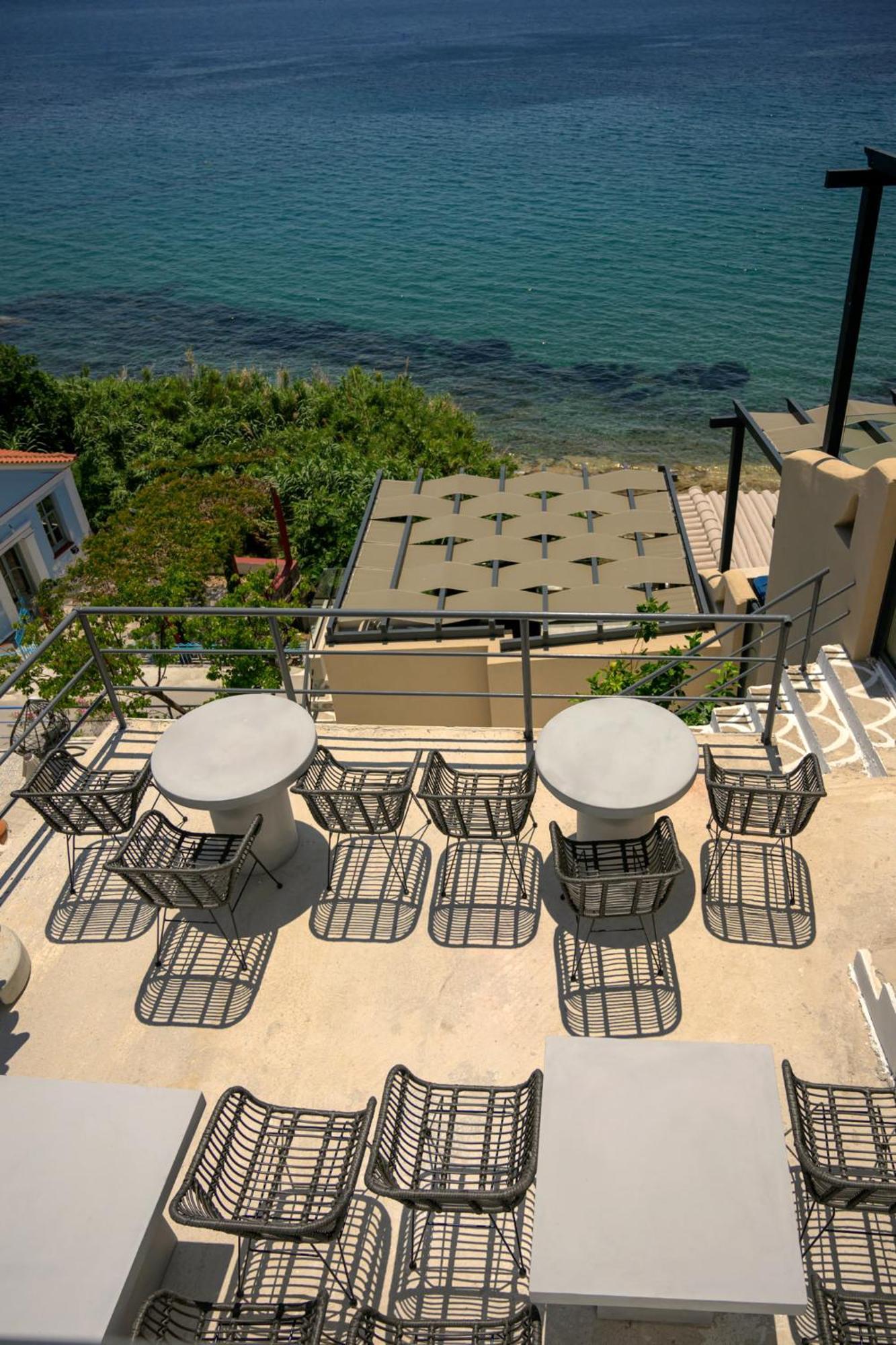 Olive Green Studios And Apartments Plomari Exterior foto
